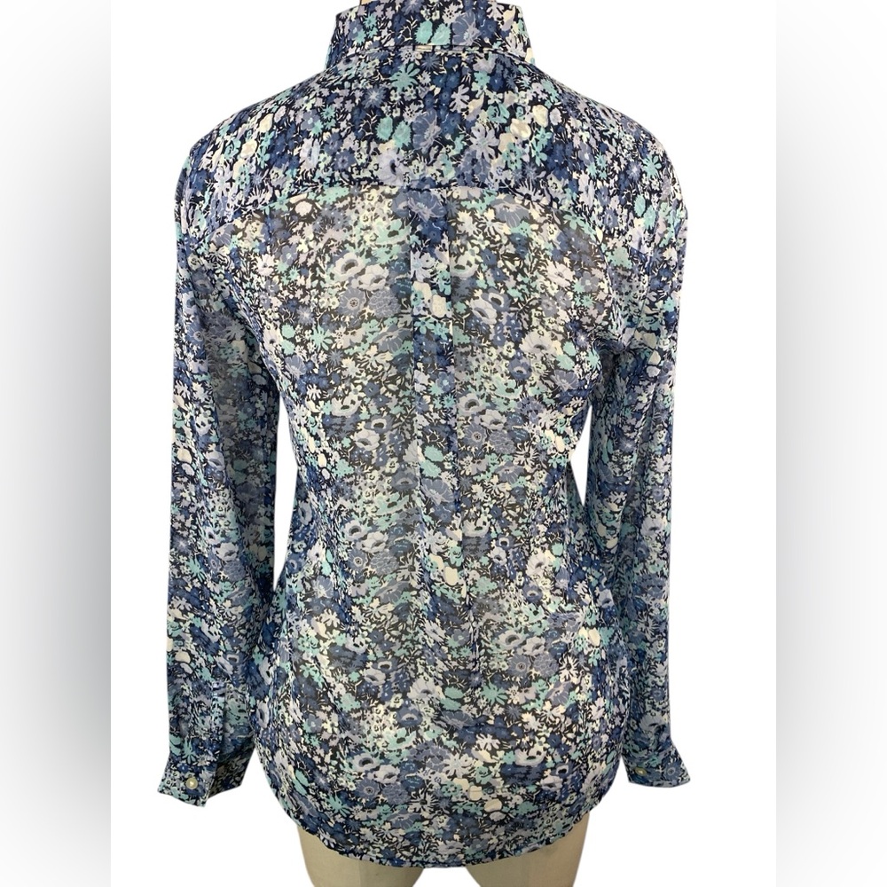 Loft Long Sleeve Pullover Blouse Women’s Small - Picture 2 of 4